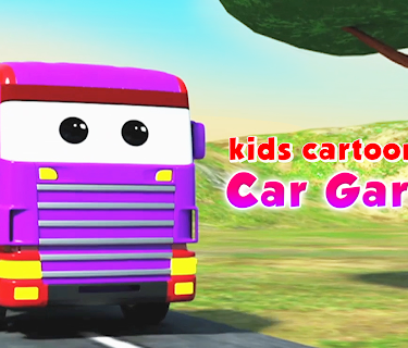 Kids Cartoon Car Garage