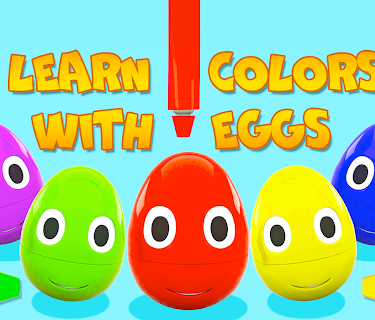 Learn Colors with Eggs