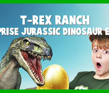T-Rex Ranch Surprise Jurassic Dinosaur Eggs!