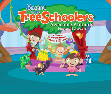 Rachel and the TreeSchoolers Season 1 Episode 4: Awesome Animals