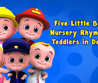 Five Little Babies Nursery Rhymes for Toddlers in Deutsch (2021)