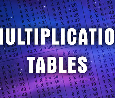 Multiplication Tables