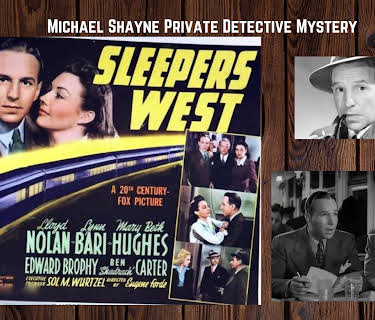 Michael Shayne Private Detective in Sleepers West Mystery Film (1941)