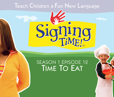 Signing Time Season 1 Episode 12: Time to Eat