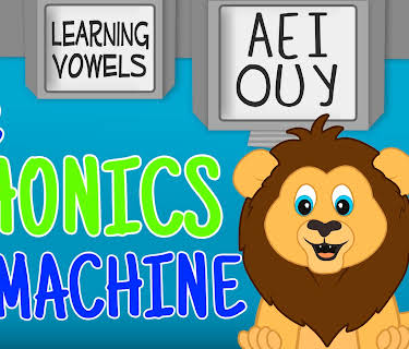 Learning Vowels - A, E, I, O, U, Y - The Phonics Machine