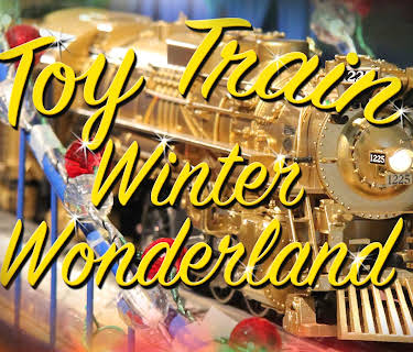 Toy Train Winter Wonderland