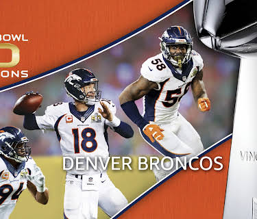 NFL Super Bowl 50 Champions Denver Broncos (2016)
