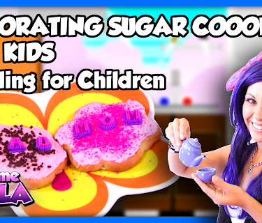 Tea Time with Tayla: Decorating Sugar Cookies for Kids, Spelling for Children