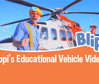 Blippi's Educational Vehicle Videos!