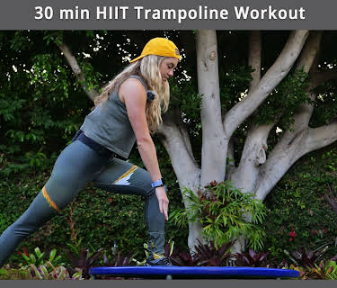 30 min HIIT Trampoline Workout