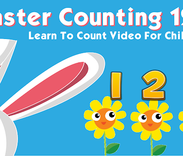 Easter Counting 123 - Learn To Count Video For Children