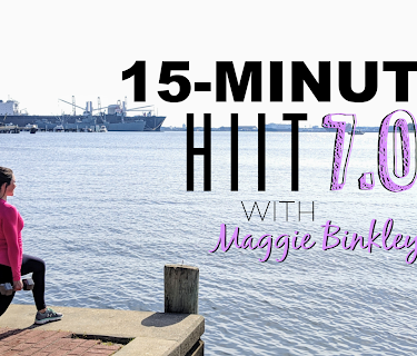 15-Minute HIIT 7.0 Workout (with weights)