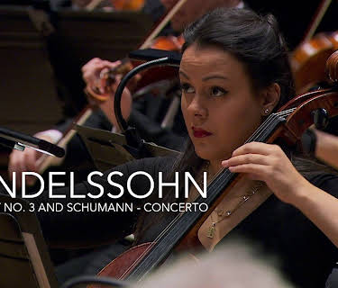 Mendelssohn - Symphony No. 3 and Schumann - Concerto (2014)