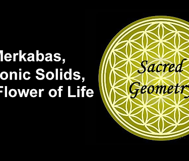 Sacred Geometry Part 3 - Merkabas, Platonic Solids, The Flower of Life ...