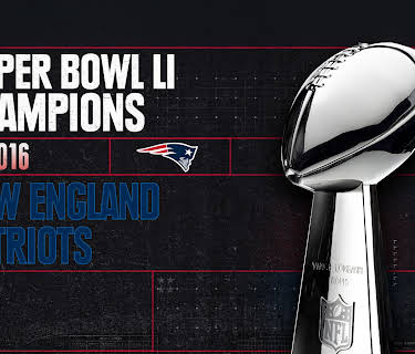 NFL Super Bowl LI Champions New England Patriots (2019)