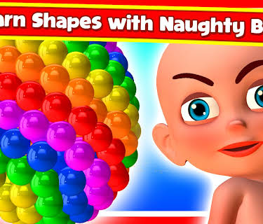 Learn Shapes with Naughty Baby