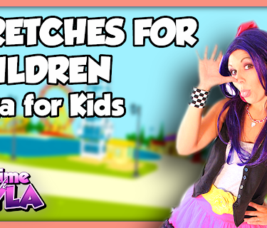 Stretches for Children, Yoga for Kids on Tea Time with Tayla