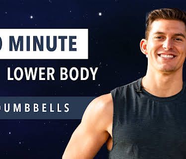 Tanner Courtad: Future Self Workouts - 20 Minute Lower Bodyweight Only with Dumbbells (2025)