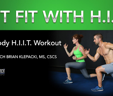Full Body High Intensity Interval Training (H.I.I.T.) Workout