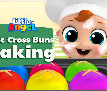 Hot Cross Buns Baking - Little Angel