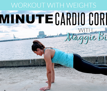 15-Minute Cardio Core 8.0 Workout (with weights)