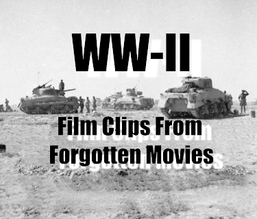 WW-II, film clips from forgotten movies (2019)