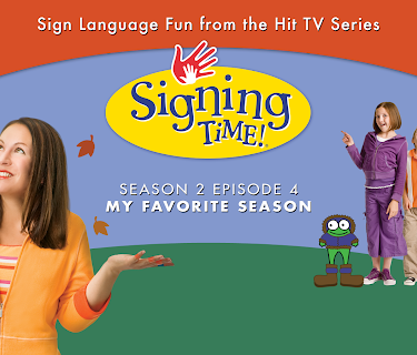 Signing Time Season 2 Episode 4: My Favorite Seasons