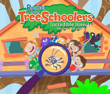 Rachel and the TreeSchoolers Season 1 Episode 3: Incredible Insects