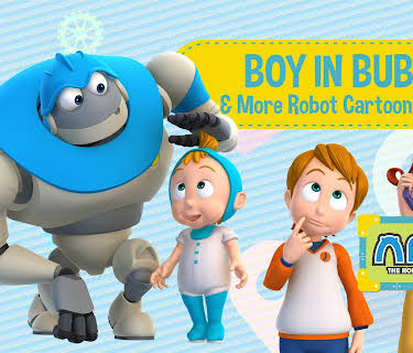 Arpo the Robot for All Kids  - Boy in Bubble & More Robot Cartoons for Kids