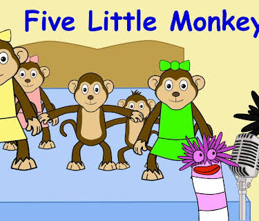 Five Little Monkeys | Fizzy Sings!