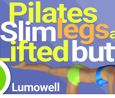 Pilates Slim Legs and Lifted Butt Workout - Lift your Glutes and Tone Your Thighs at Home