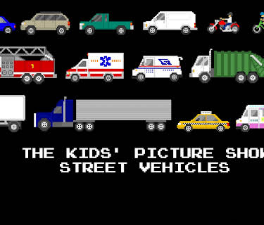The Kids' Picture Show - Street Vehicles