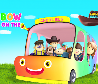 Rainbow Wheels On The Bus - Little Eddie (2019)