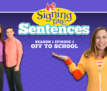 Signing Time Sentences Season 1 Episode 3