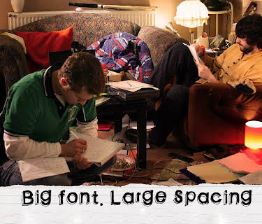Big Font. Large Spacing (2009)
