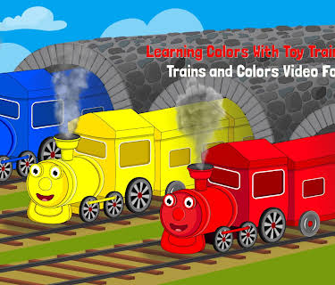 Learning Colors With Toy Trains - Trains and Colors Video For Toddlers