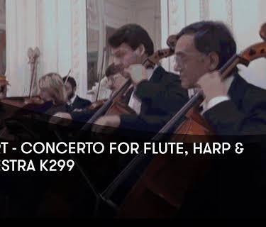 Mozart - Concerto for Flute, Harp and Orchestra K299 (1994)