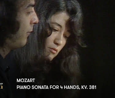 Mozart - Piano Sonata for 4 hands, KV. 381 (1982)