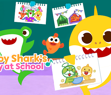 Baby Shark's Day at School