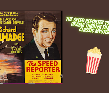The Speed Reporter 1936 Crime Drama Thriller Film Noir Classic Mystery (1936)