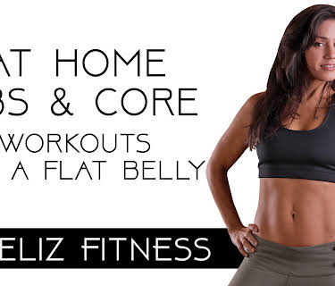 At Home Ab and Core Workout Challenge for a Flat Belly | Eliz Fitness with Fit Moms