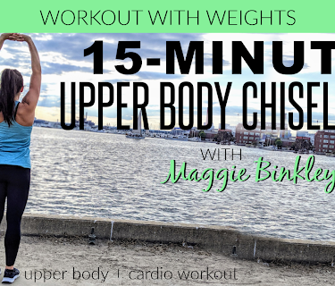 15-Minute Upper Body Chisel 9.0 Workout (with weights)
