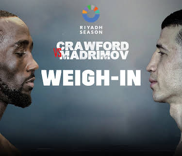 Riyadh Season Card: Crawford vs. Madrimov - Weigh-In (2024)