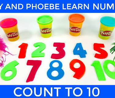 Fizzy and Phoebe Learn Numbers Counting to Ten