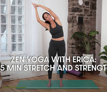 Zen Yoga with Erica: 25 Min Stretch and Strength (2023)