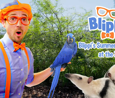 Blippi's Summer Sleepover at the Zoo