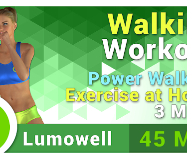 Walking Workout: Power Walking Exercise at Home - 3 Miles