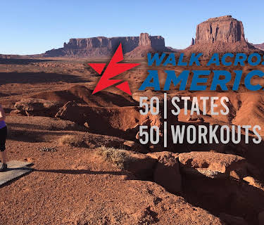Walk Across America Program 50 Workouts / 50 States with Jenny Ford