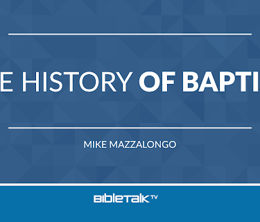 The History of Baptism