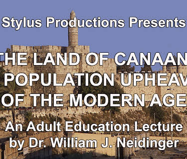 The Land of Canaan: The Population Upheavals of the Modern Age